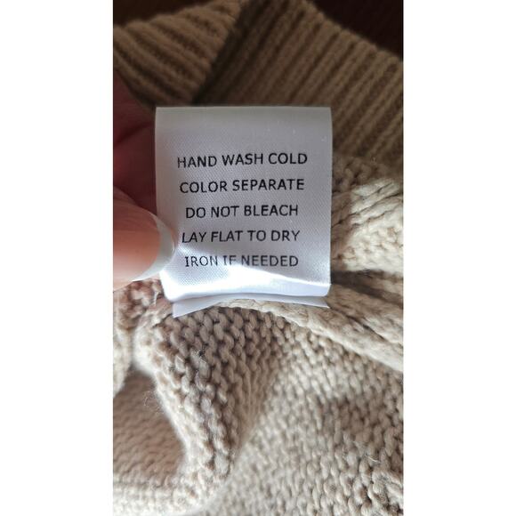 Pink Lily Cable Knit Sweater Vest, Ruffled sleeves, Sz M, Excellent cond. - Picture 13 of 13